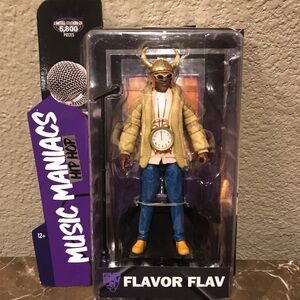 Flavor Flav Action Figure with Gold Jacket